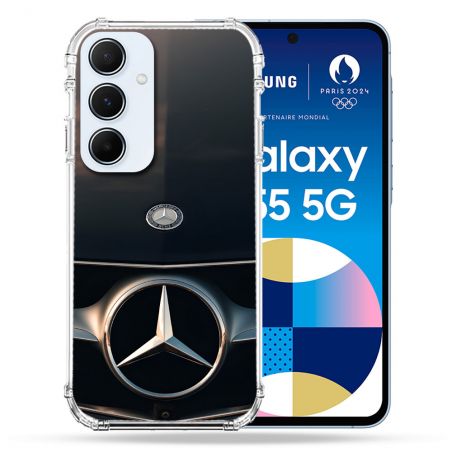 Coque Pour Samsung Galaxy A55 5G Mercedes Calendre