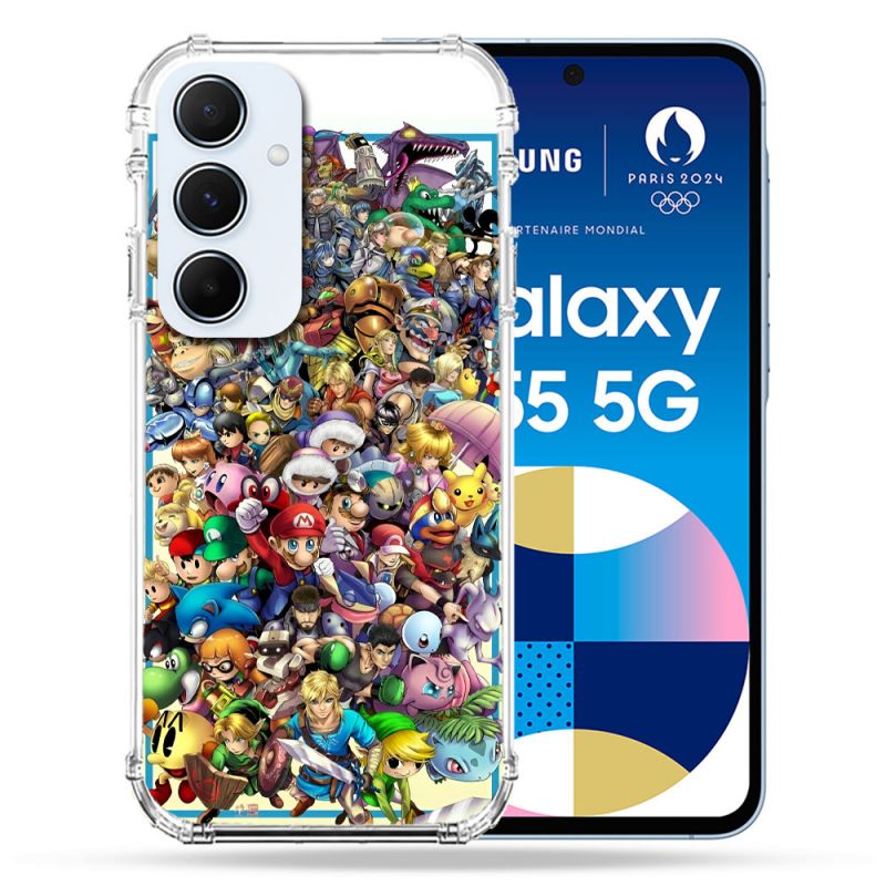 Coque Pour Samsung Galaxy A55 5G Nintendo