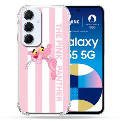 Coque Pour Samsung Galaxy A55 5G Panthere Rose