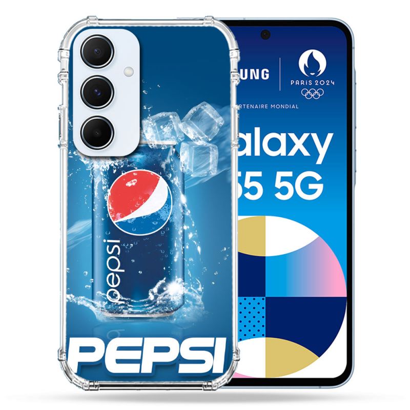 Coque Pour Samsung Galaxy A55 5G Pepsi