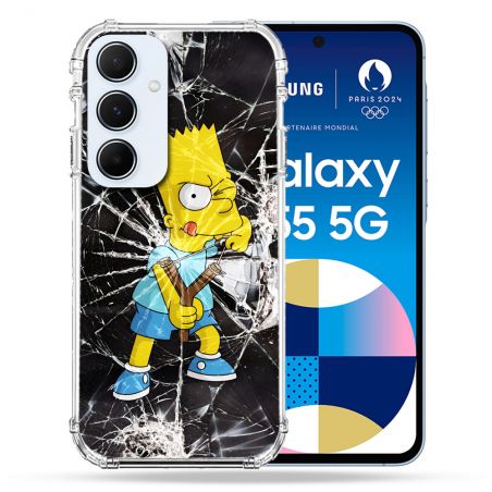 Coque Pour Samsung Galaxy A55 5G Simpson Bart