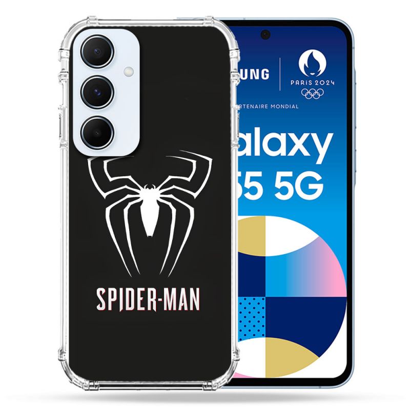Coque Pour Samsung Galaxy A55 5G Spiderman Logo