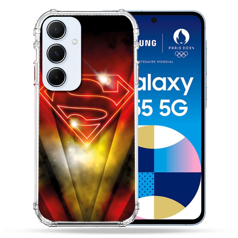 Coque Pour Samsung Galaxy A55 5G Superman Logo