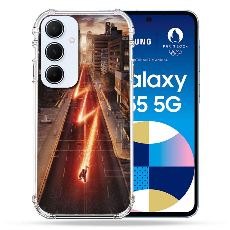 Coque Pour Samsung Galaxy A55 5G The Flash City