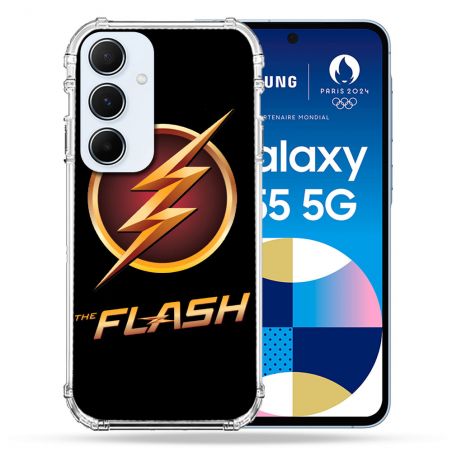 Coque Pour Samsung Galaxy A55 5G The Flash Logo