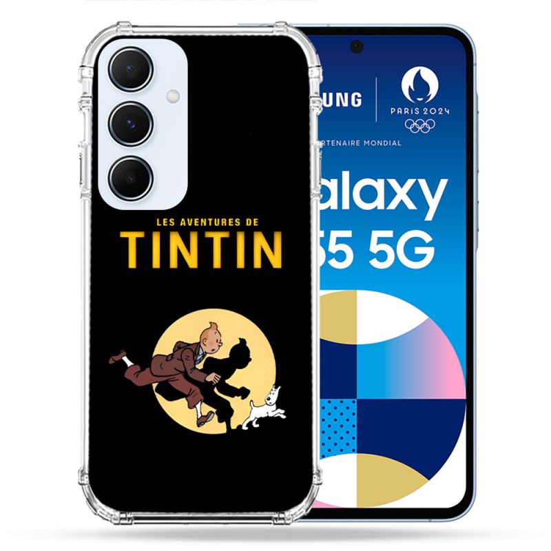 Coque Pour Samsung Galaxy A55 5G Tintin Classique