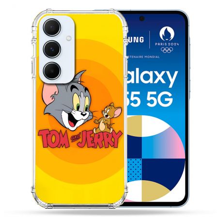 Coque Pour Samsung Galaxy A55 5G Tom Jerry