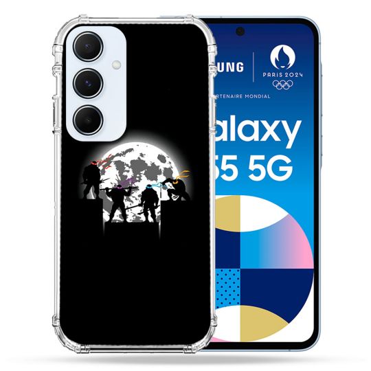 Coque Pour Samsung Galaxy A55 5G Tortue Ninja Ombre