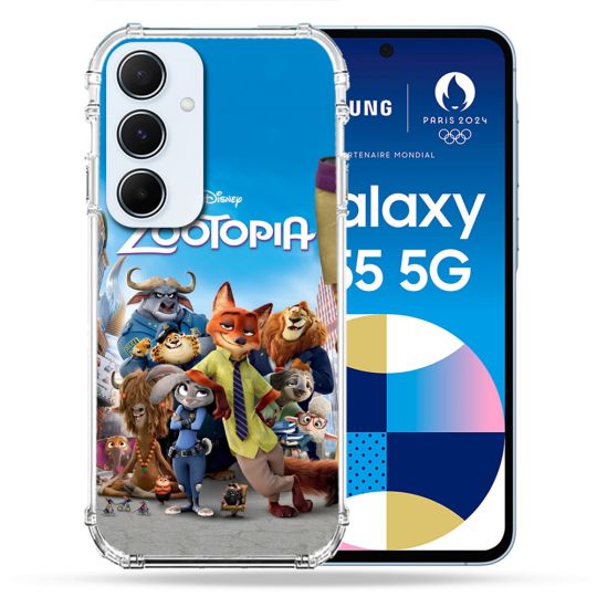 Coque Pour Samsung Galaxy A55 5G Zootopia