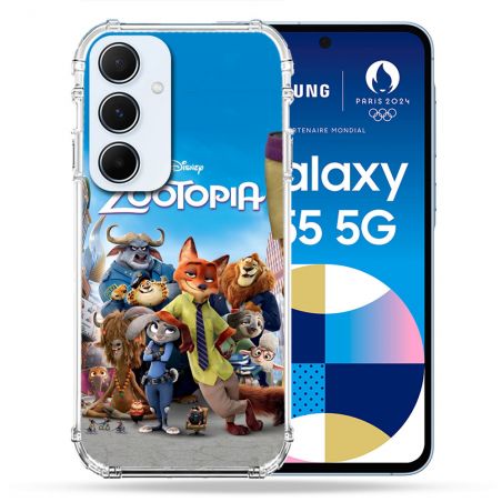 Coque Pour Samsung Galaxy A55 5G Zootopia