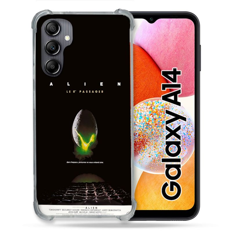 Coque Pour Samsung Galaxy A14 4G / 5G Alien Affiche