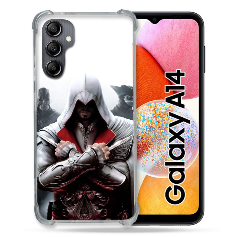 Coque Pour Samsung Galaxy A14 4G / 5G Assassin Creed Mask