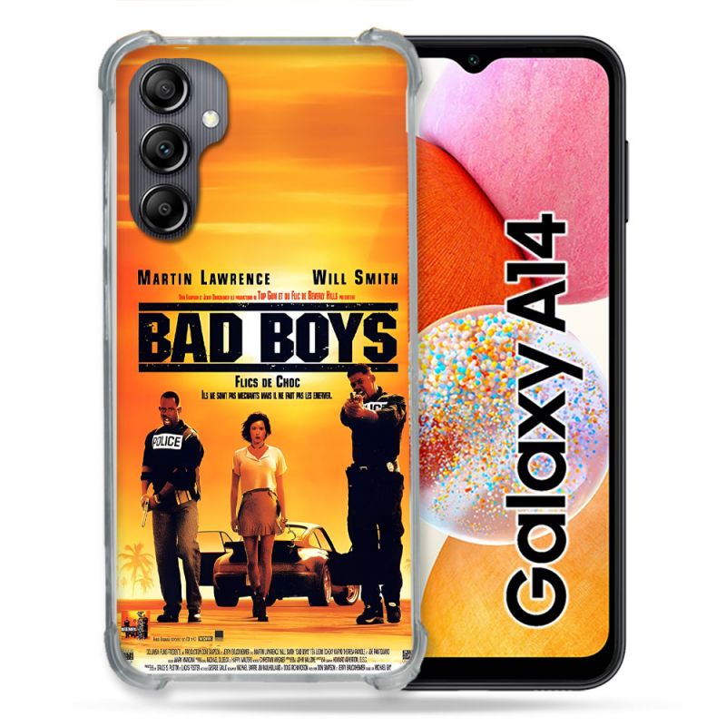 Coque Pour Samsung Galaxy A14 4G / 5G Bad Boys Affiche