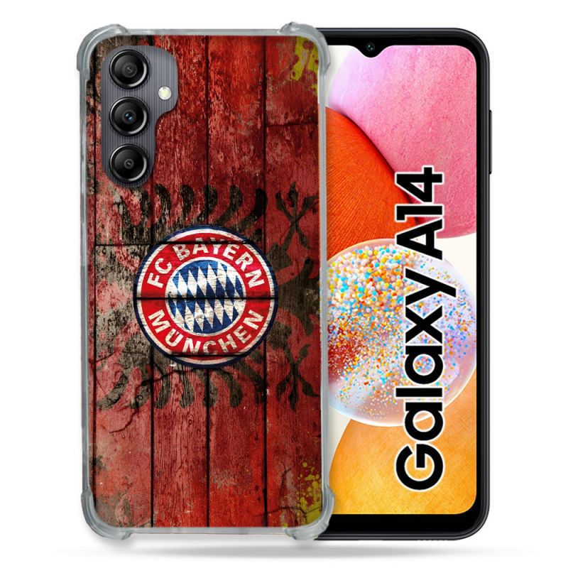Coque Pour Samsung Galaxy A14 4G / 5G Foot Bayern Munich Drapeau