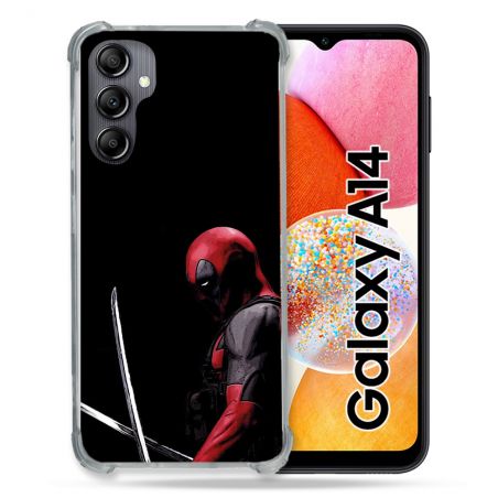 Coque Pour Samsung Galaxy A14 4G / 5G Deadpool Epee