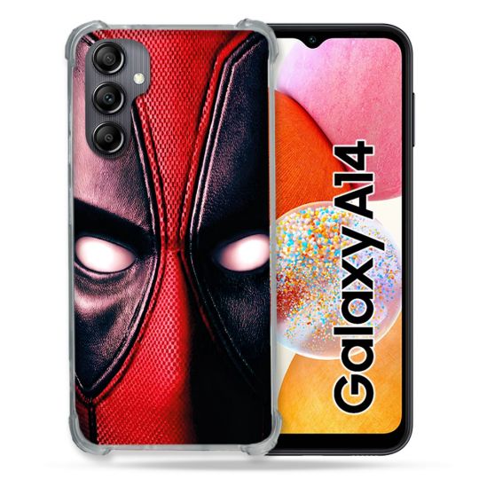 Coque Pour Samsung Galaxy A14 4G / 5G Deadpool Yeux