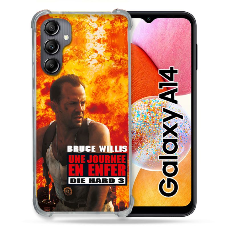 Coque Pour Samsung Galaxy A14 4G / 5G Die Hard Affiche
