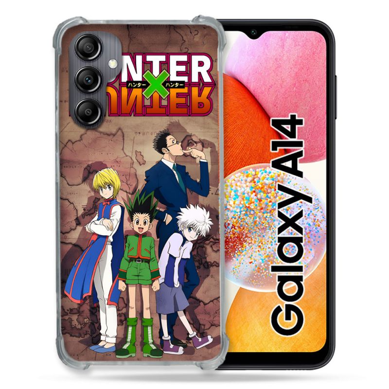 Coque Pour Samsung Galaxy A14 4G / 5G Manga Hunter X Hunter Vintage