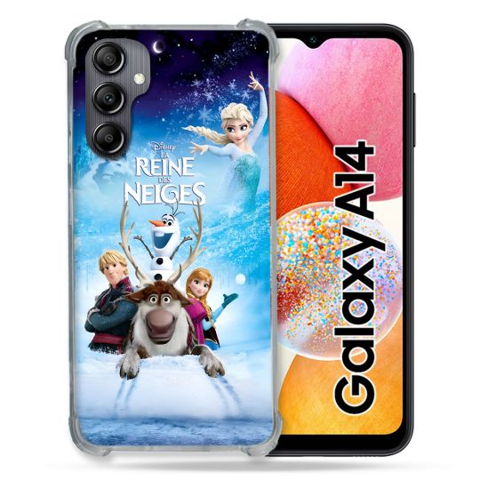 Coque Pour Samsung Galaxy A14 4G / 5G La Reine Des Neiges