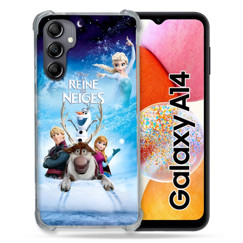 Coque Pour Samsung Galaxy A14 4G / 5G La Reine Des Neiges