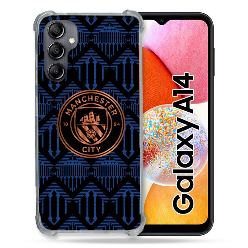 Coque Pour Samsung Galaxy A14 4G / 5G Foot Manchester City