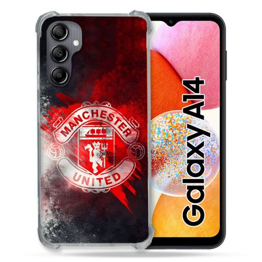 Coque Pour Samsung Galaxy A14 4G / 5G Foot Manchetser United