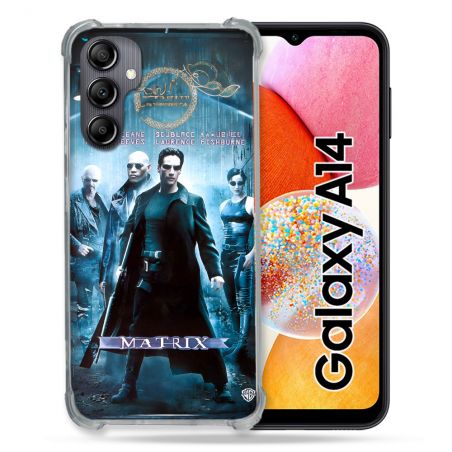 Coque Pour Samsung Galaxy A14 4G / 5G Matrix Affiche