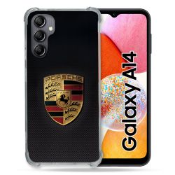Coque Pour Samsung Galaxy A14 4G / 5G Porsche Carbone