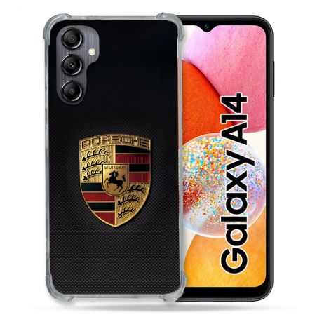 Coque Pour Samsung Galaxy A14 4G / 5G Porsche Carbone