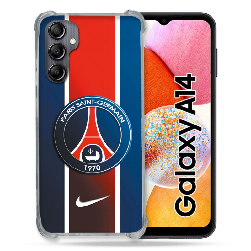 Coque Pour Samsung Galaxy A14 4G / 5G Foot PSG 1970