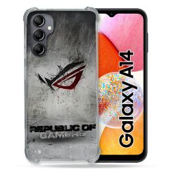 Coque Pour Samsung Galaxy A14 4G / 5G ROG Gris