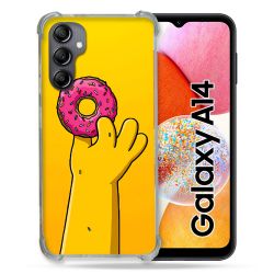 Coque Pour Samsung Galaxy A14 4G / 5G Simpson Donuts