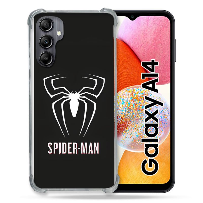 Coque Pour Samsung Galaxy A14 4G / 5G Spiderman Logo