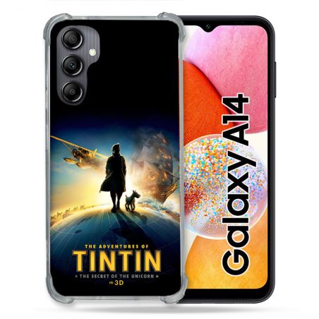 Coque Pour Samsung Galaxy A14 4G / 5G Tintin Affiche