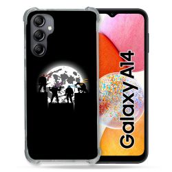 Coque Pour Samsung Galaxy A14 4G / 5G Tortue Ninja Ombre