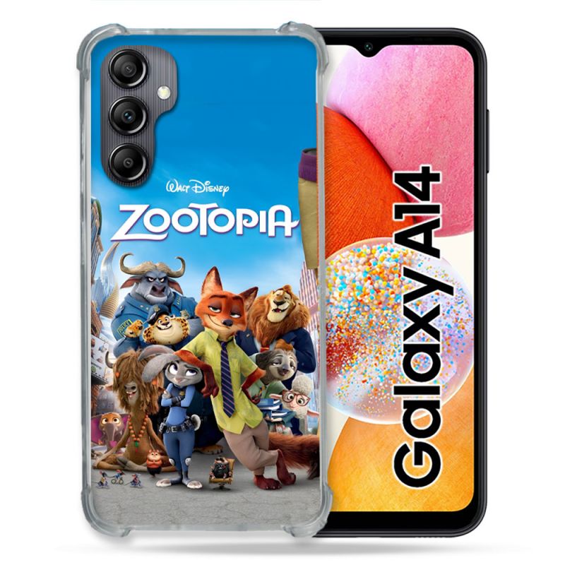 Coque Pour Samsung Galaxy A14 4G / 5G Zootopia