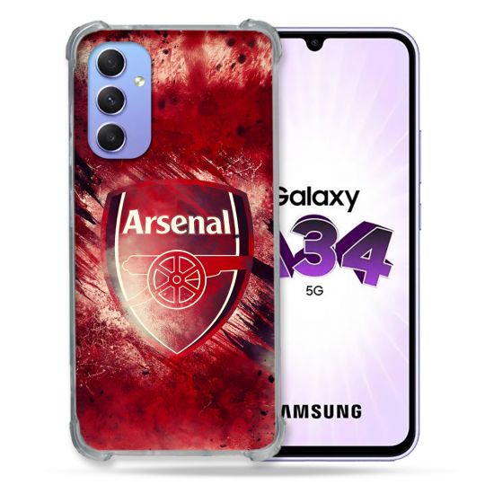 Coque Pour Samsung Galaxy A34 5G Foot Arsenal