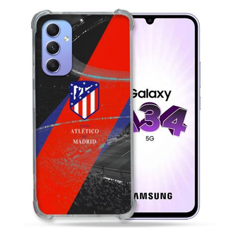 Coque Pour Samsung Galaxy A34 5G Foot Athletico Madrid