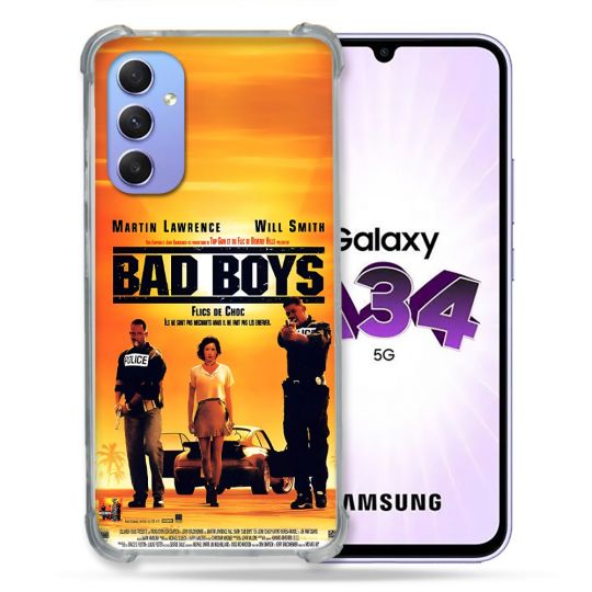 Coque Pour Samsung Galaxy A34 5G Bad Boys Affiche