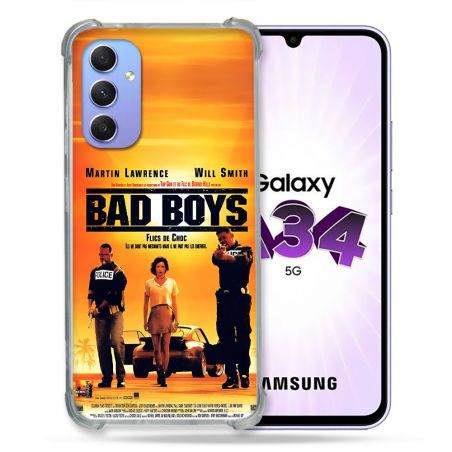 Coque Pour Samsung Galaxy A34 5G Bad Boys Affiche