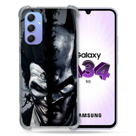 Coque Pour Samsung Galaxy A34 5G Batman Joker