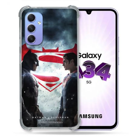 Coque Pour Samsung Galaxy A34 5G Batman VS Superman
