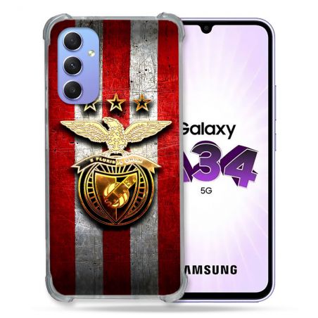 Coque Pour Samsung Galaxy A34 5G Foot Benfica