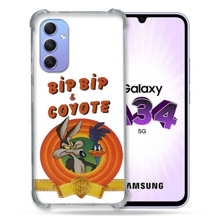 Coque Pour Samsung Galaxy A34 5G Bip Bip Coyote