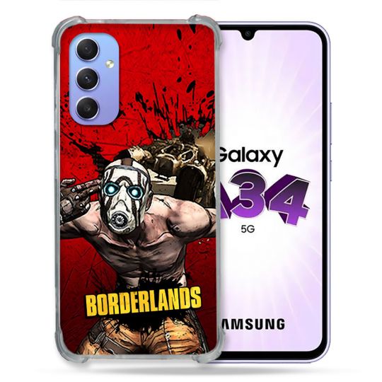 Coque Pour Samsung Galaxy A34 5G Borderland