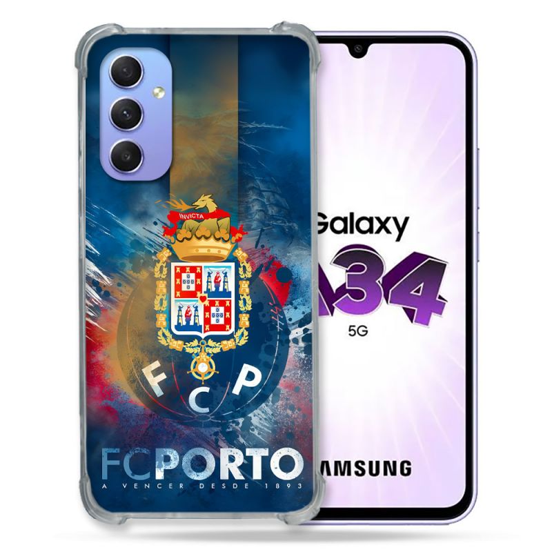 Coque Pour Samsung Galaxy A34 5G Foot FC Porto