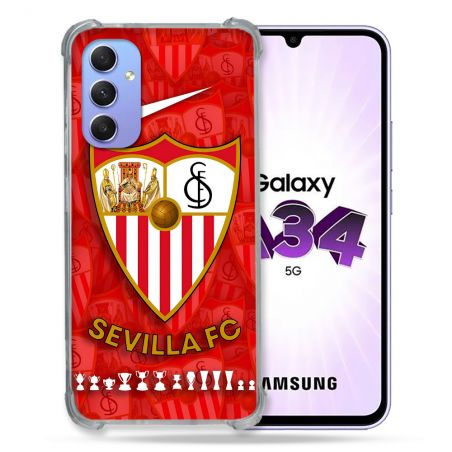 Coque Pour Samsung Galaxy A34 5G Foot FC Sevilla