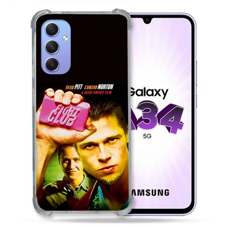 Coque Pour Samsung Galaxy A34 5G Fight Club Affiche