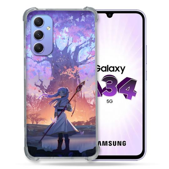 Coque Pour Samsung Galaxy A34 5G Manga Frieren
