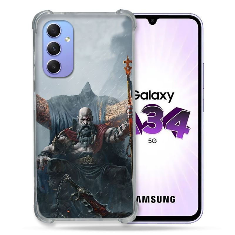 Coque Pour Samsung Galaxy A34 5G Gof Of War
